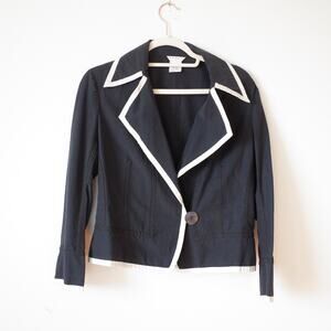 Vintage Dries Van Noten Lightweight Summer Jacket Blazer Cotton Cupro 40 M